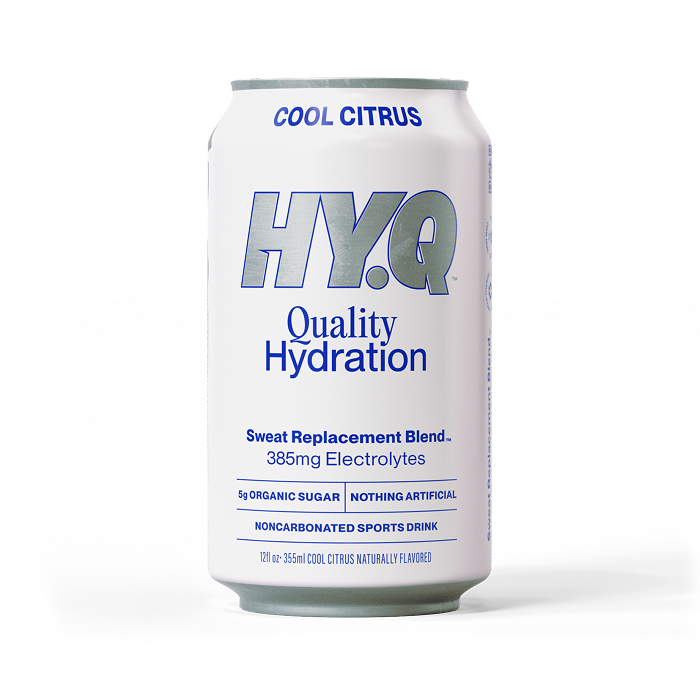 Product shot of HyQ Cool Citrus can with a transparent background
